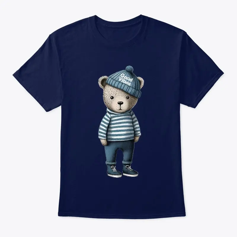 Good Vibes Teddy Bear Tshirt